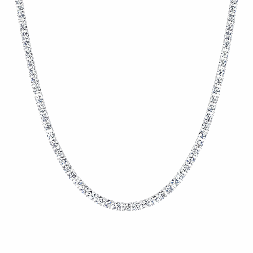 Diamond Tennis Necklace 3.5mm