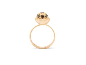 Brown Diamonds Large Sphere Ring