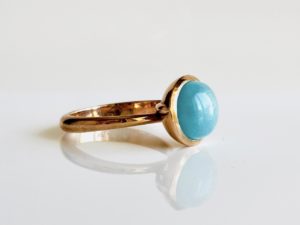 Amazonite Large Sphere Ring