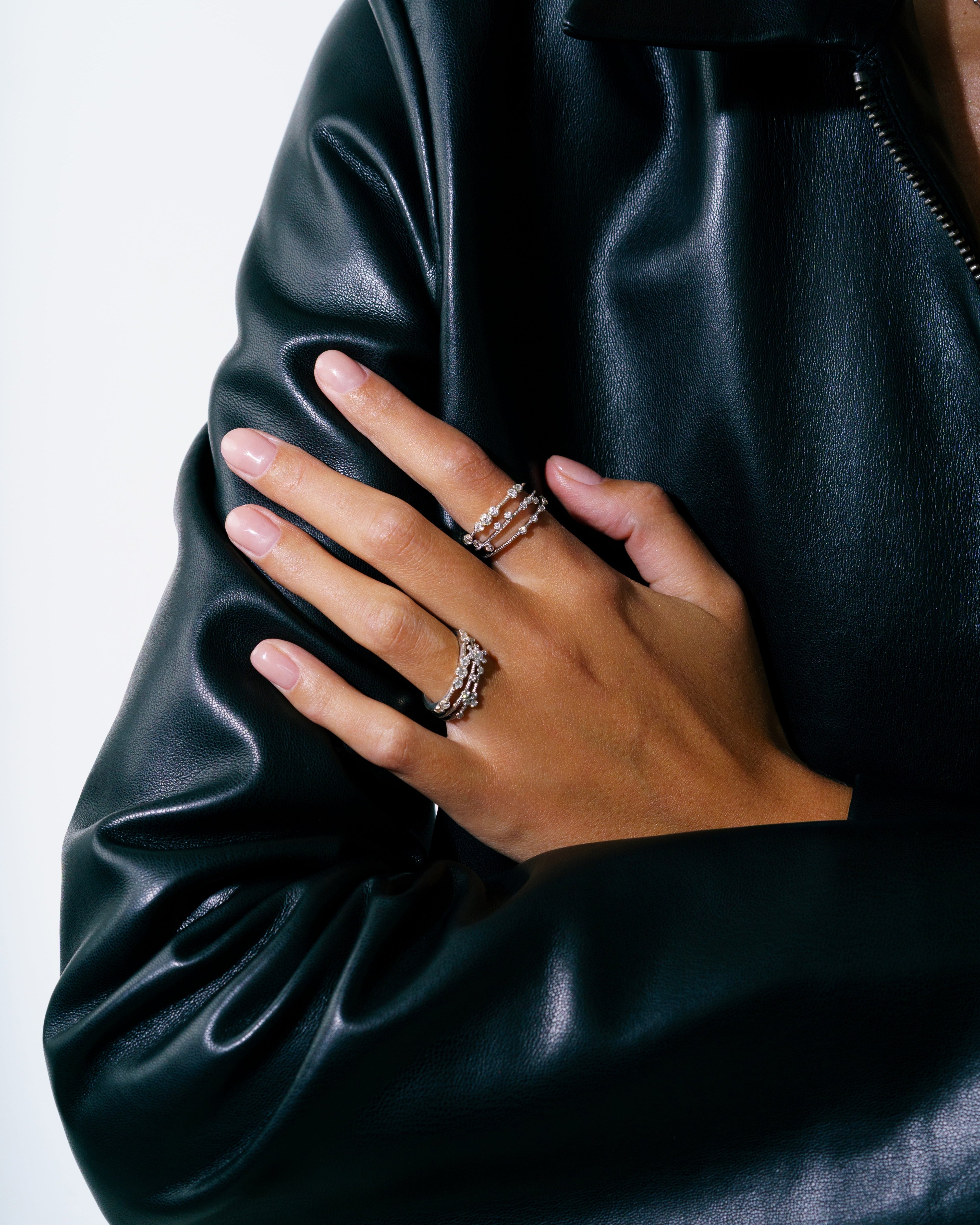 Confetti Seven Diamond Ring