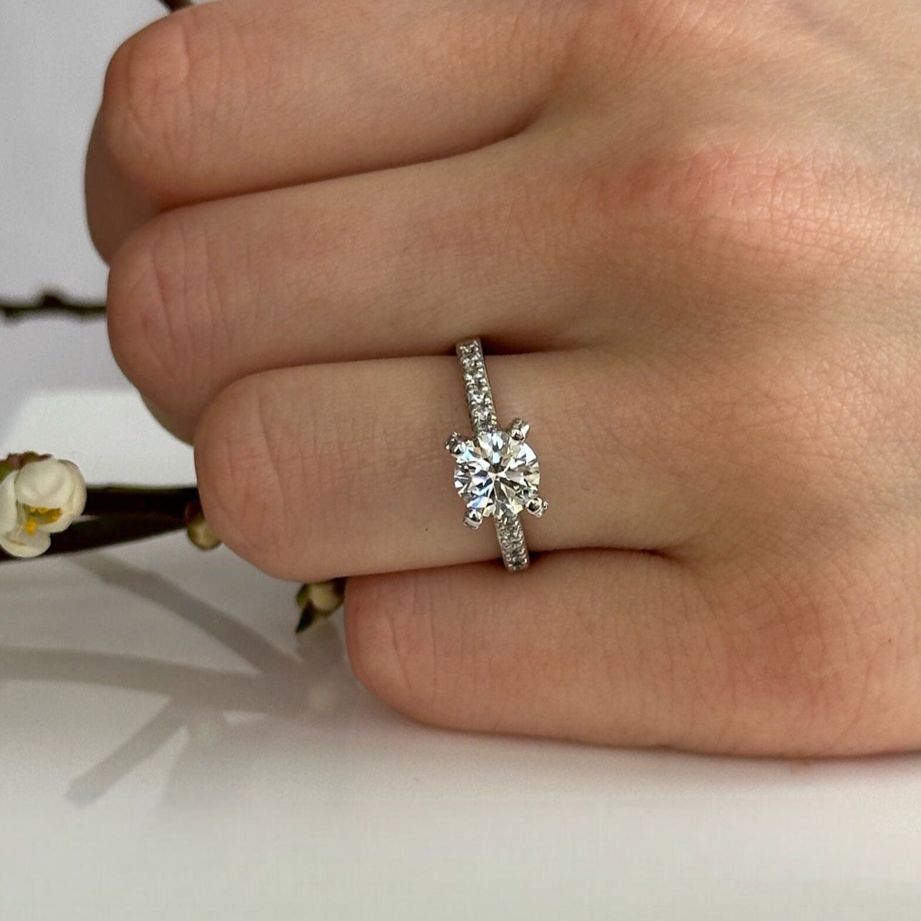 1.5 ct Diamond Engagement Ring