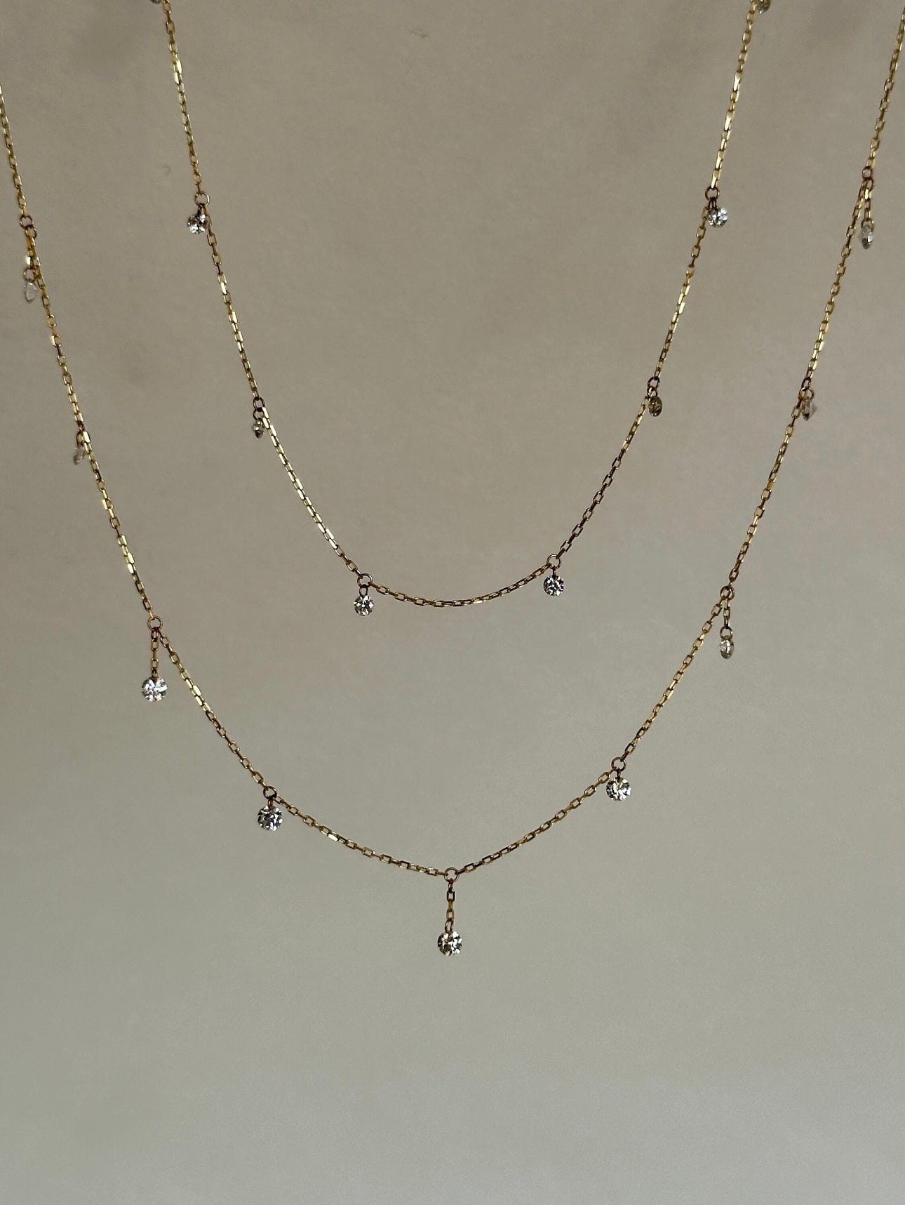 Diamonds Rainfall Necklace