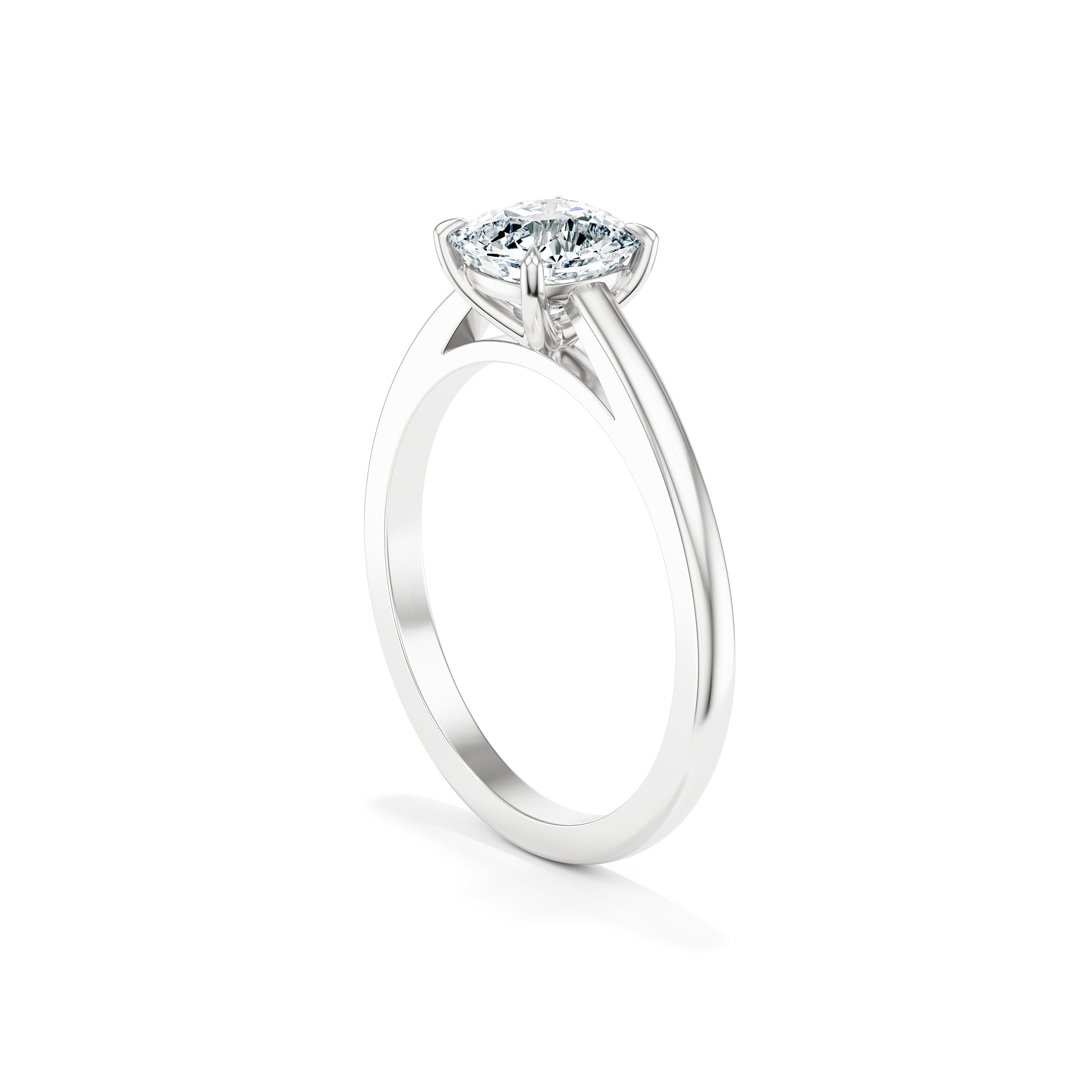 Tina 1.10 ct Cathedral Engagement Ring