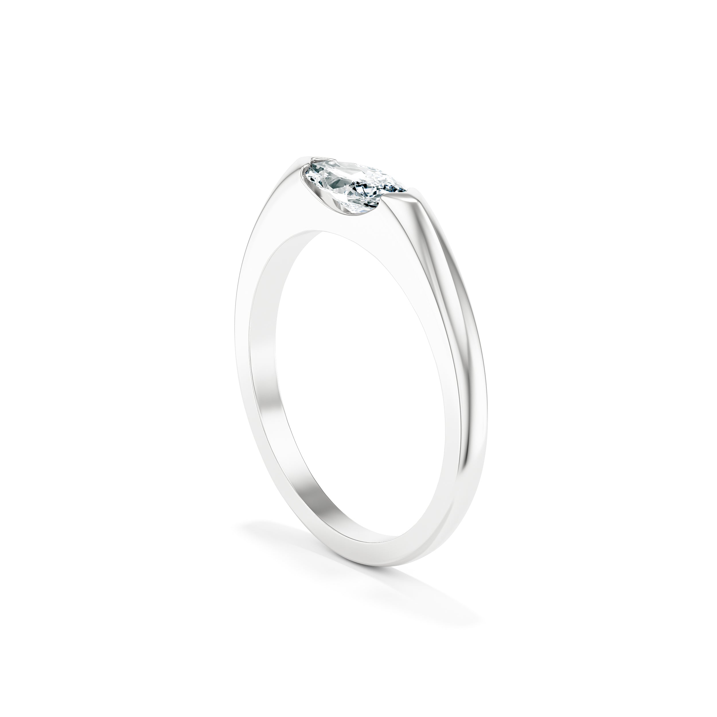 Margo East West 0.50 ct Engagement Ring