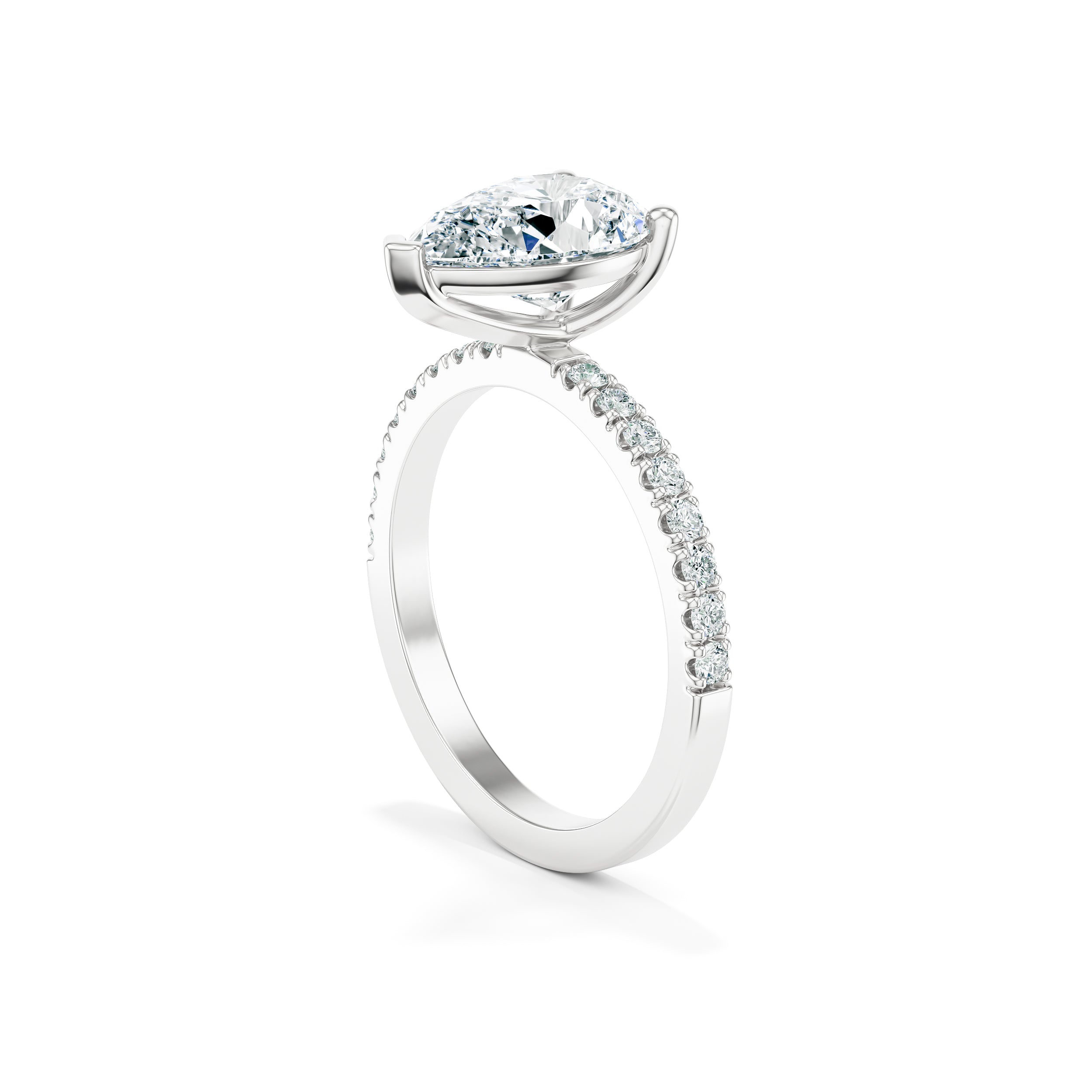 Paloma Pavé 1.50 ct Engagement Ring