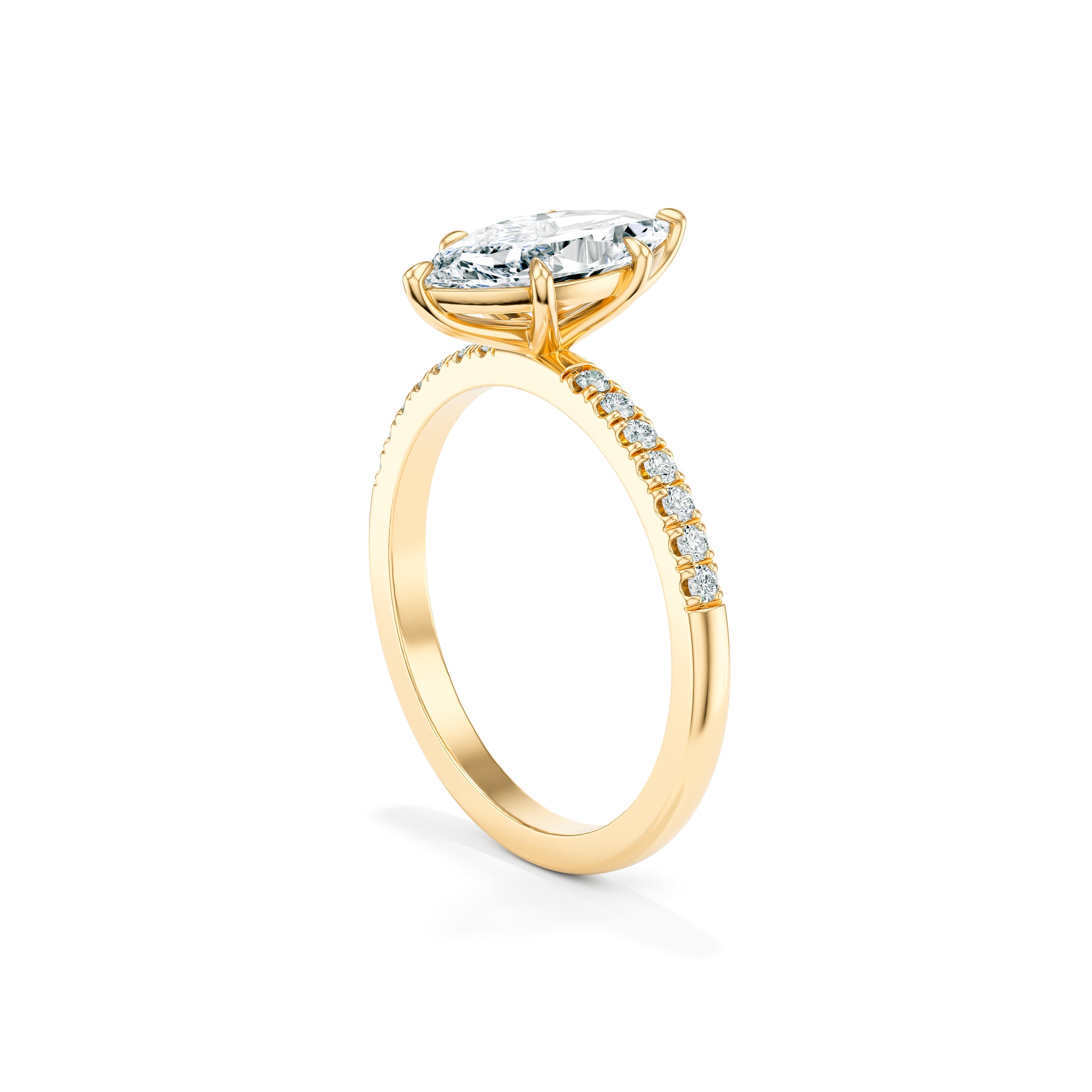 Margo 2.00 ct Engagement Ring with Pavé