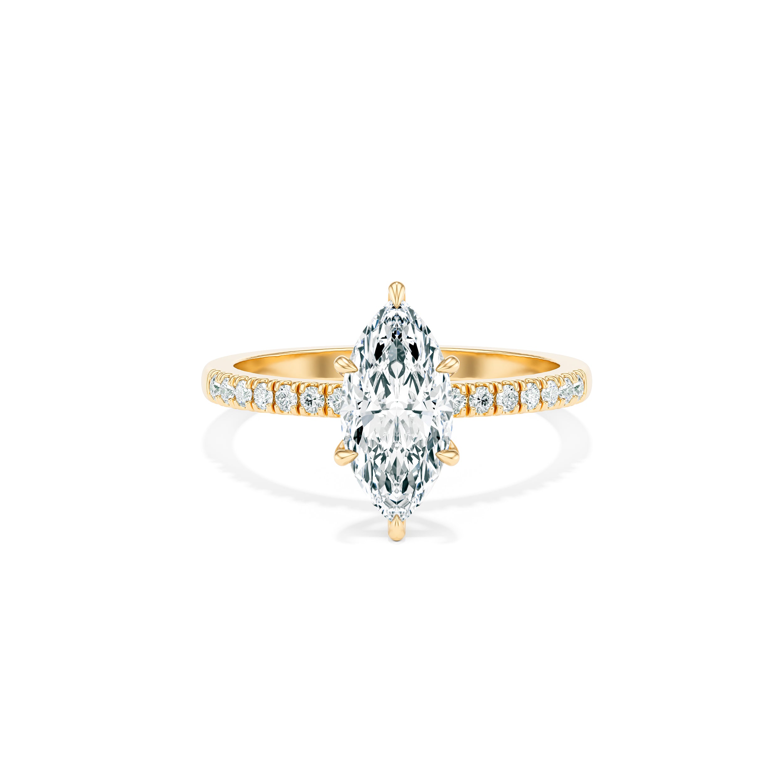 Margo 2.00 ct Engagement Ring with Pavé