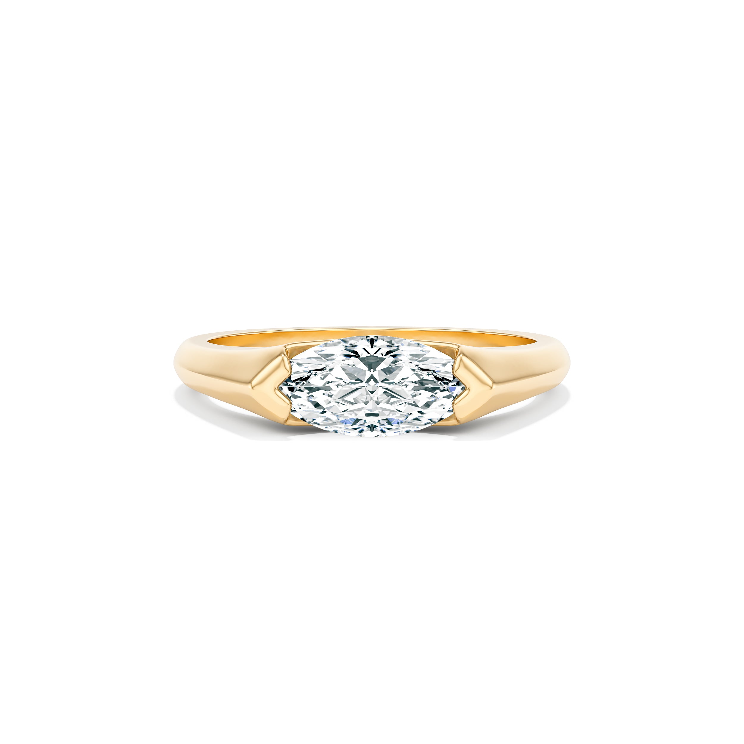 Margo East West 1.00 ct Engagement Ring