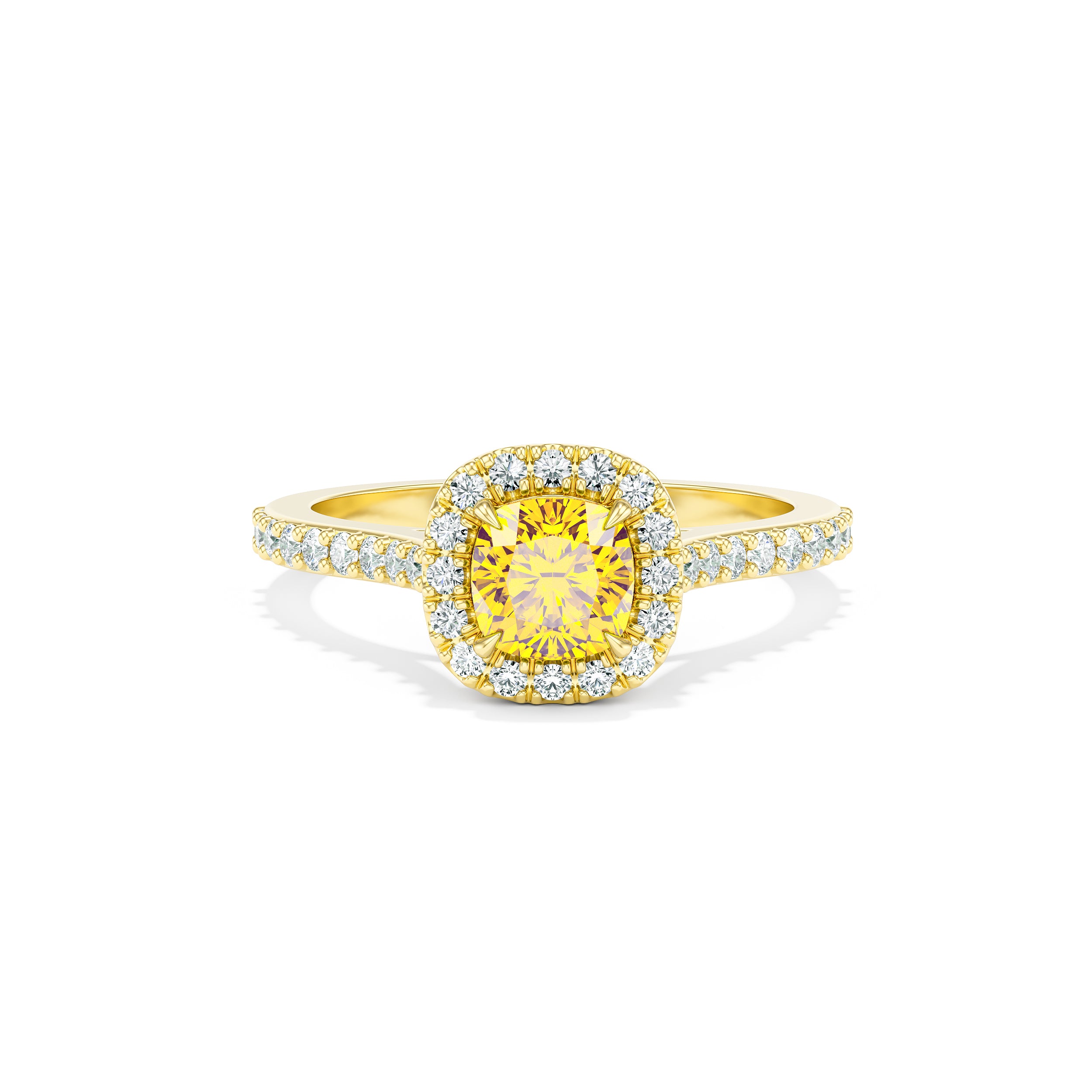 Tabitha 1.00 ct Engagement Ring with Pavé