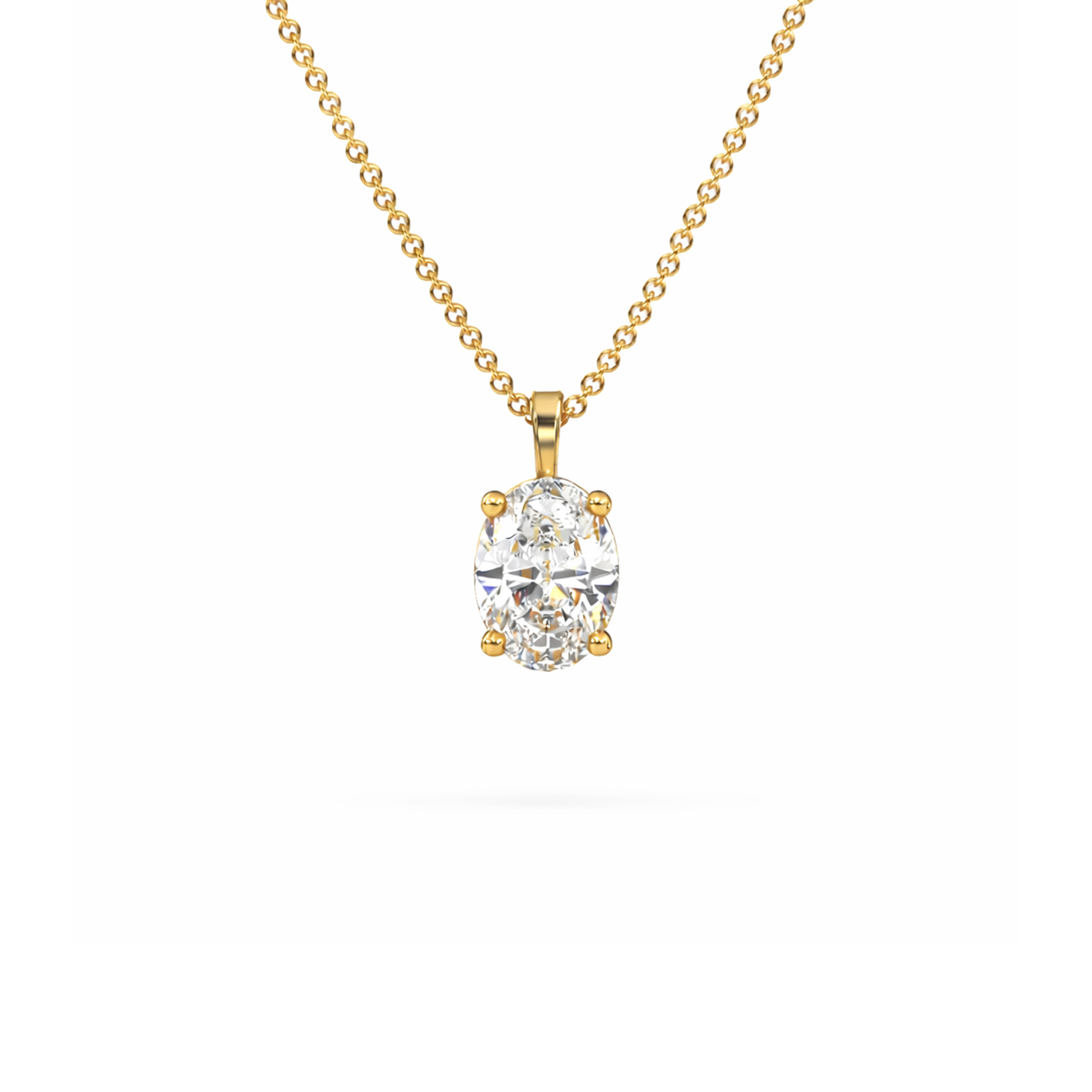 Olivia Solitaire Pendant