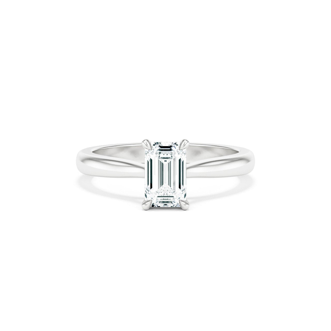 Emille 1.00 ct Cathedral Engagement Ring